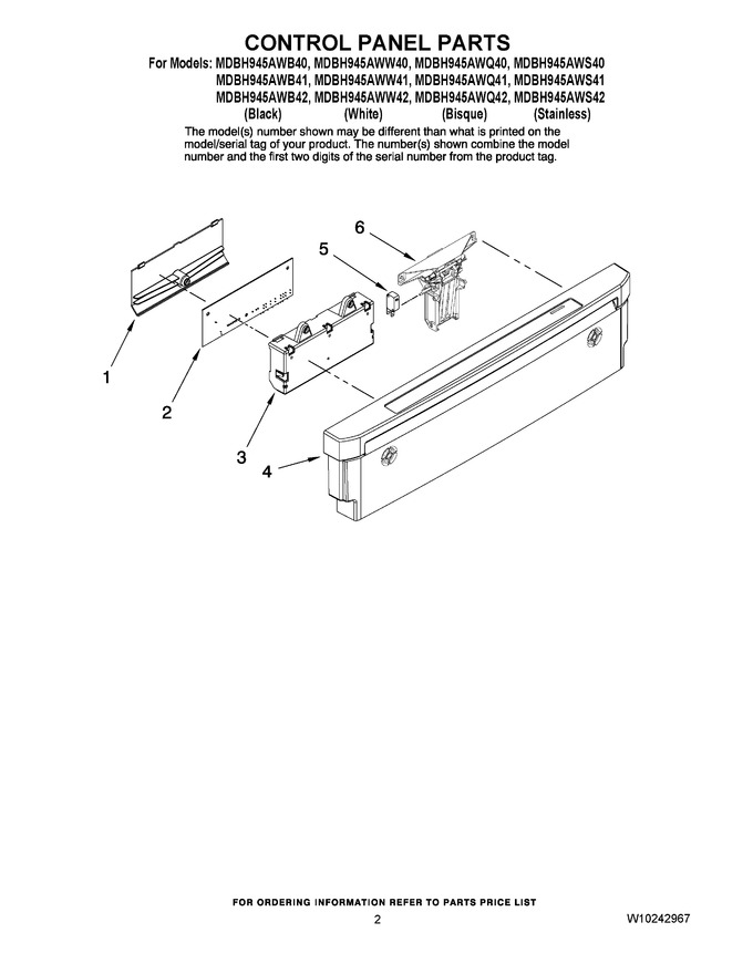 Diagram for MDBH945AWQ42