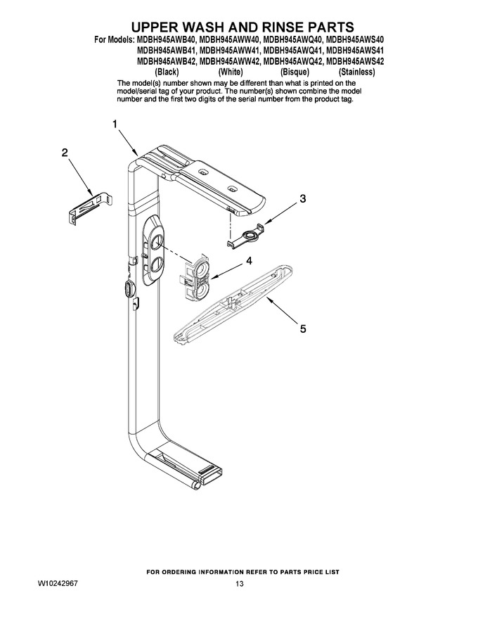 Diagram for MDBH945AWQ41