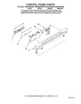 Diagram for 02 - Control Panel Parts