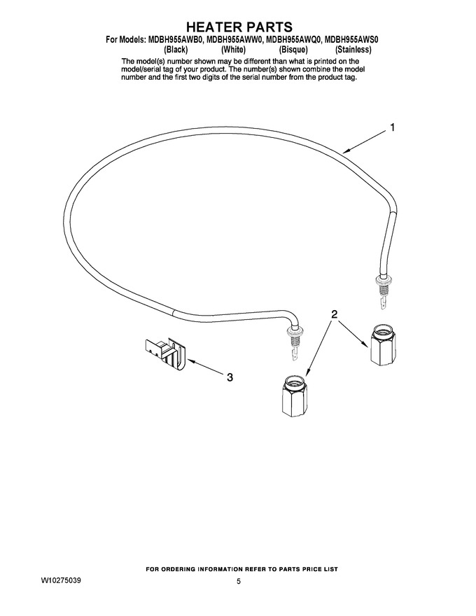 Diagram for MDBH955AWW0