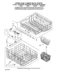 Diagram for 09 - Upper And Lower Rack Parts