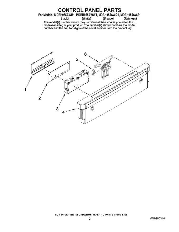 Diagram for MDBH955AWQ1