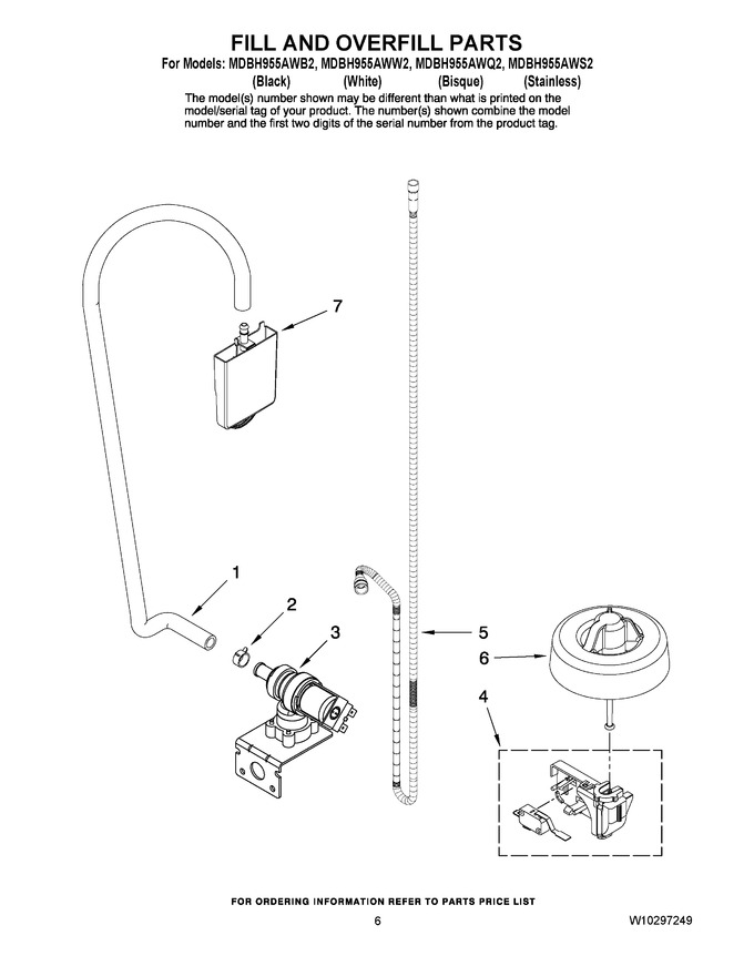 Diagram for MDBH955AWQ2