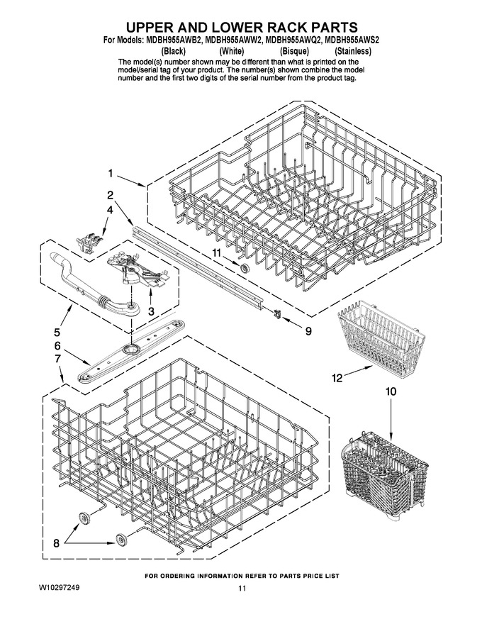 Diagram for MDBH955AWB2