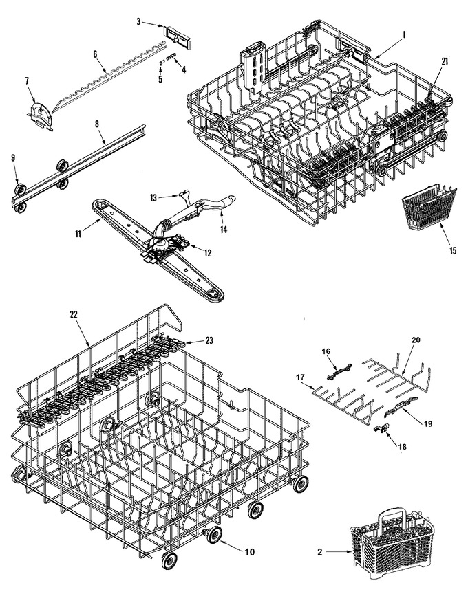 Diagram for MDBH965AWB