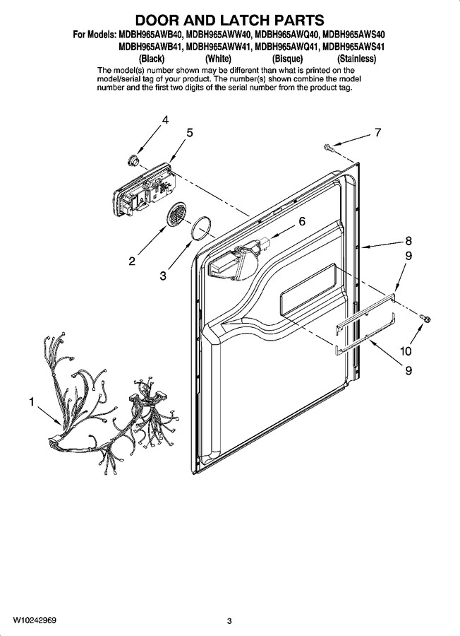 Diagram for MDBH965AWS41