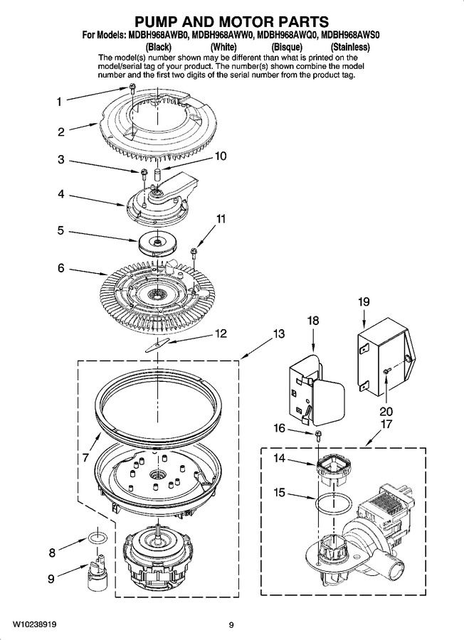 Diagram for MDBH968AWW0