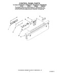 Diagram for 02 - Control Panel Parts