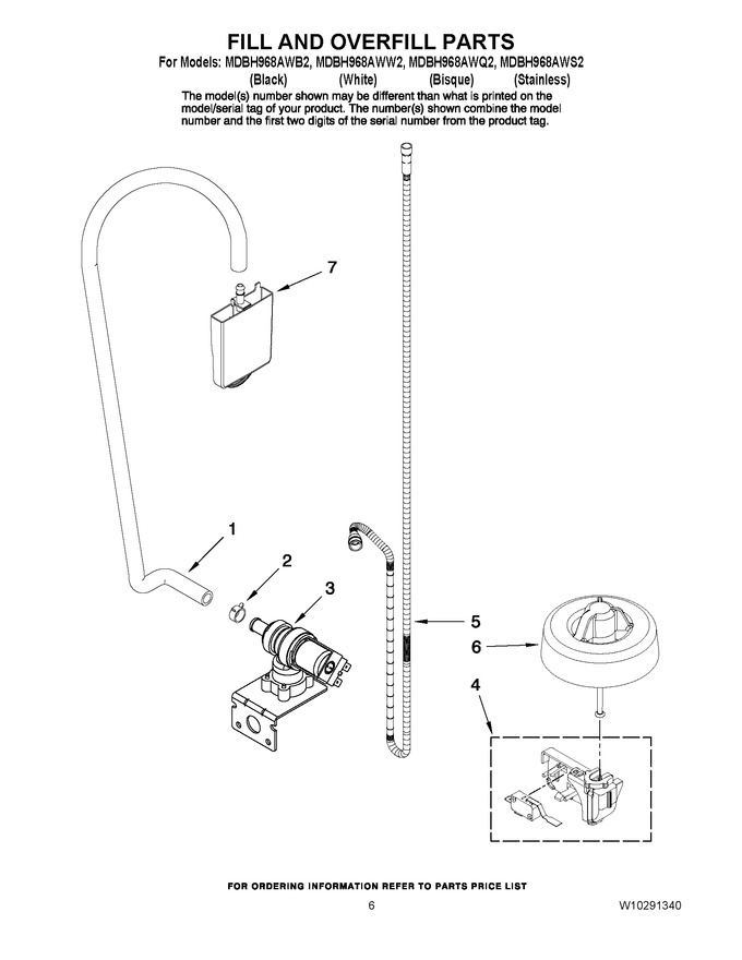 Diagram for MDBH968AWW2