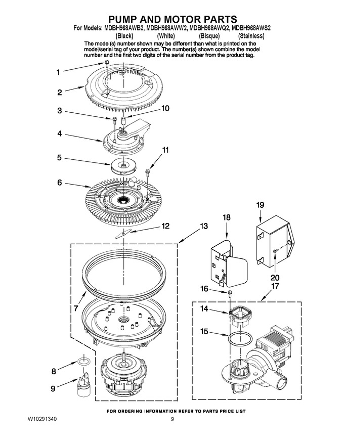 Diagram for MDBH968AWQ2