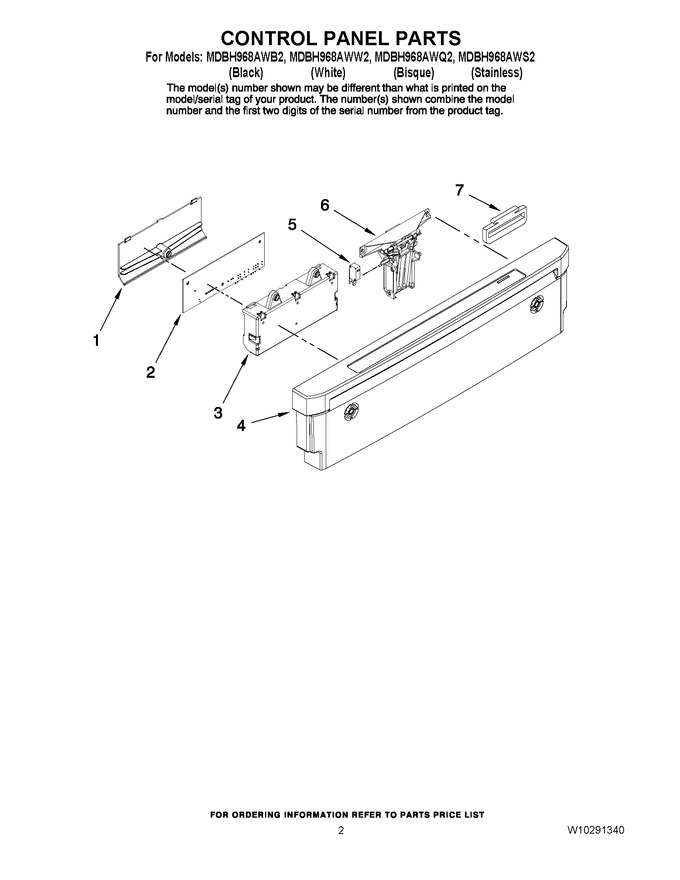 Diagram for MDBH968AWW2