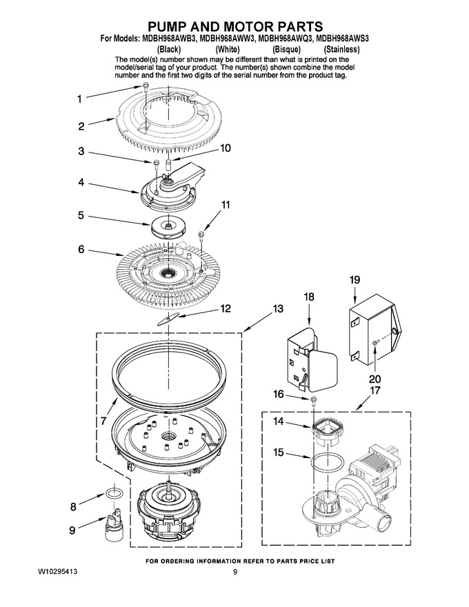 Diagram for MDBH968AWQ3