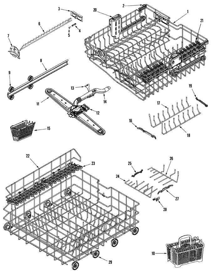 Diagram for MDBH970AWQ