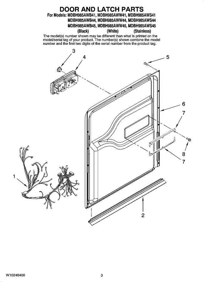 Diagram for MDBH985AWS41