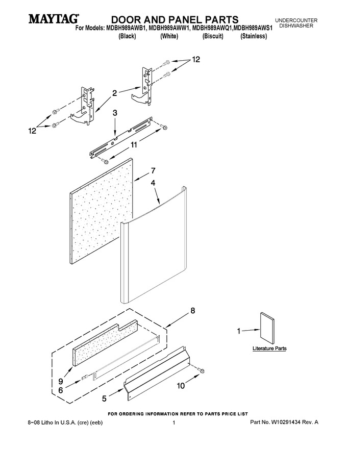 Diagram for MDBH989AWW1