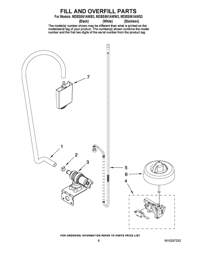 Diagram for MDBS561AWW3