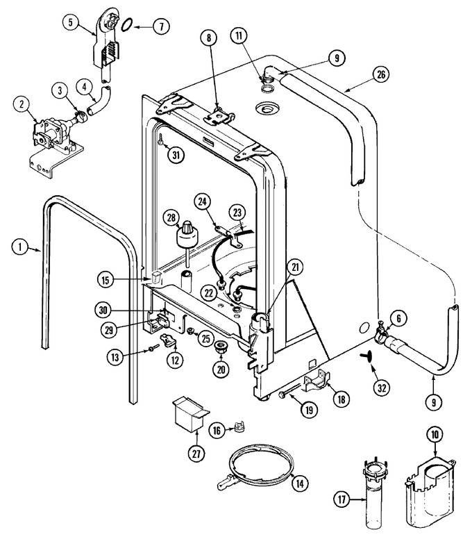 Diagram for MDC5100AWB