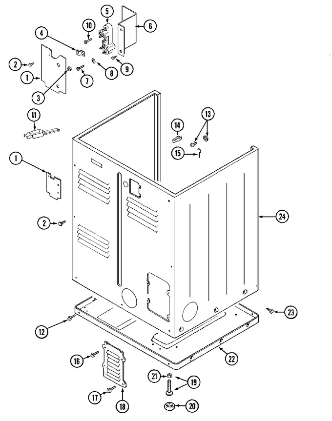 Diagram for MDE10PDACW