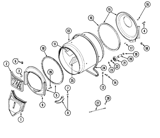 Diagram for MDE10CSAGW