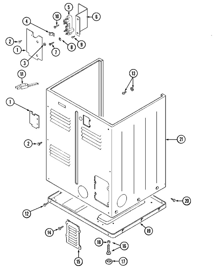 Diagram for MDE12MNACW