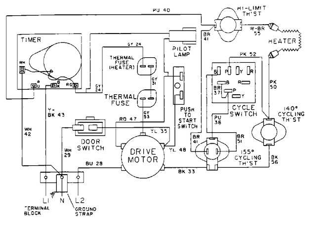 Diagram for MDE12MNACW