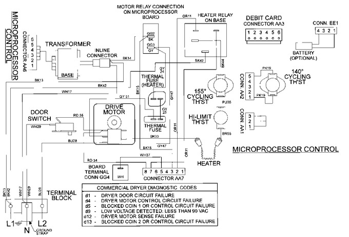 Diagram for MDE12PRBCW