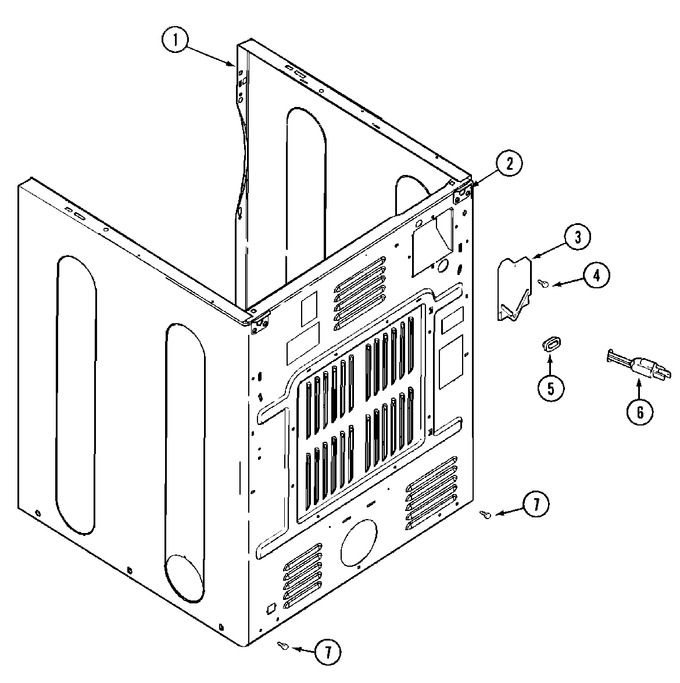 Diagram for MDG16CSBGW (BOM MDG16CSBGW)