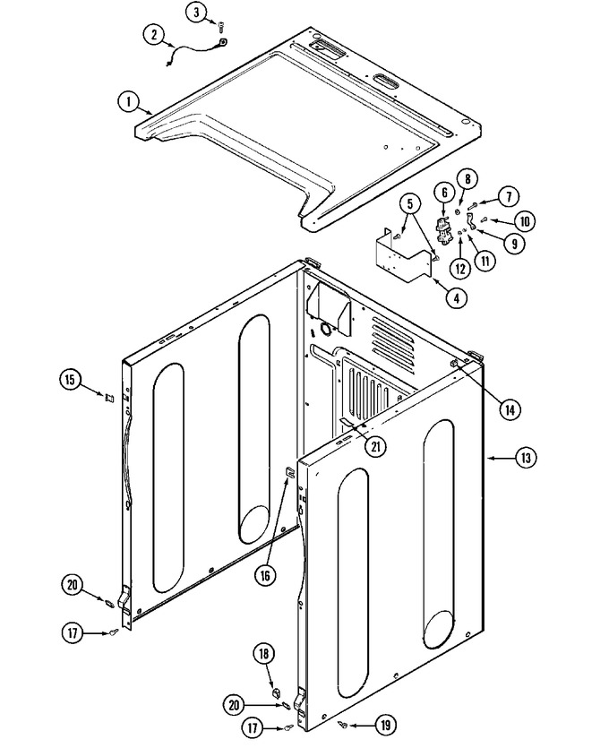 Diagram for MDE16PRDZW