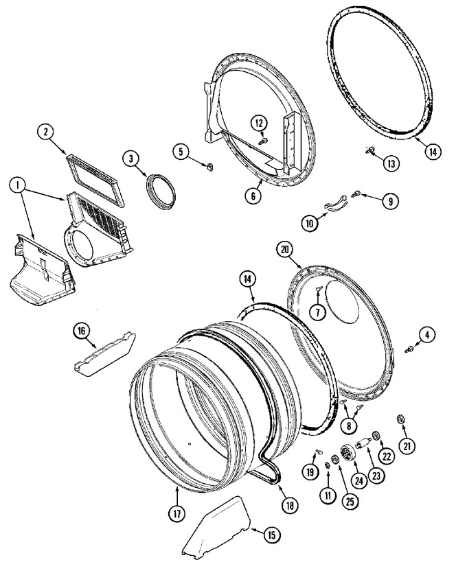 Diagram for MDE16PDAYQ