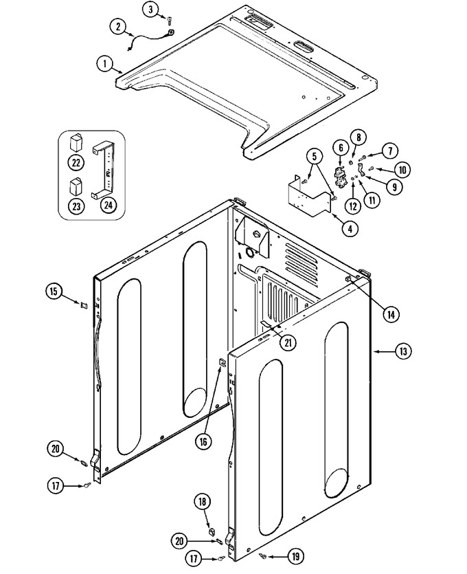 Diagram for MDG21PNDGW