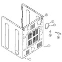 Diagram for 04 - Cabinet-rear