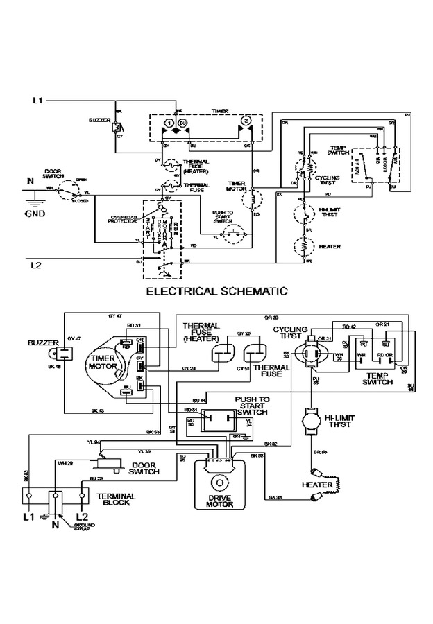 Diagram for MDE2301AYW