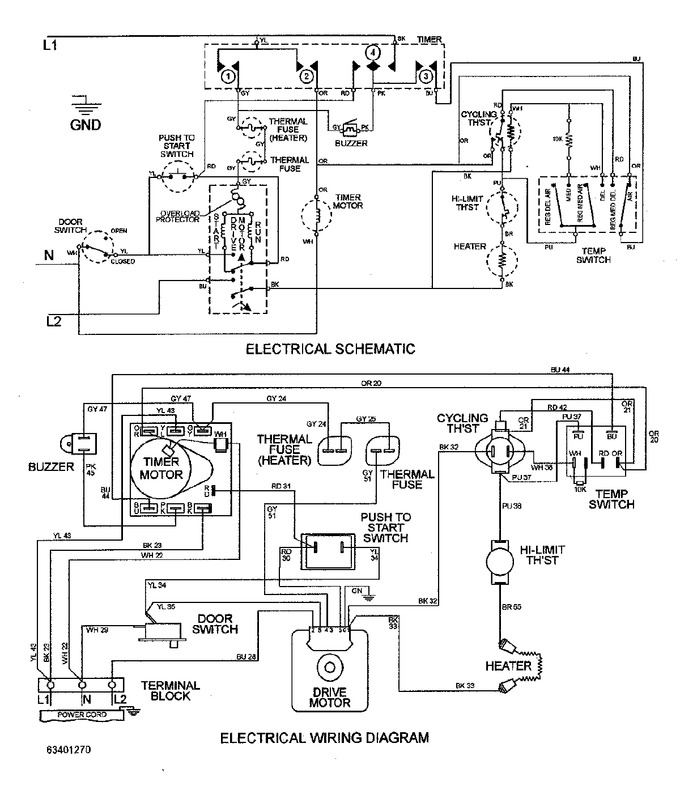 Diagram for MDE2600AZW