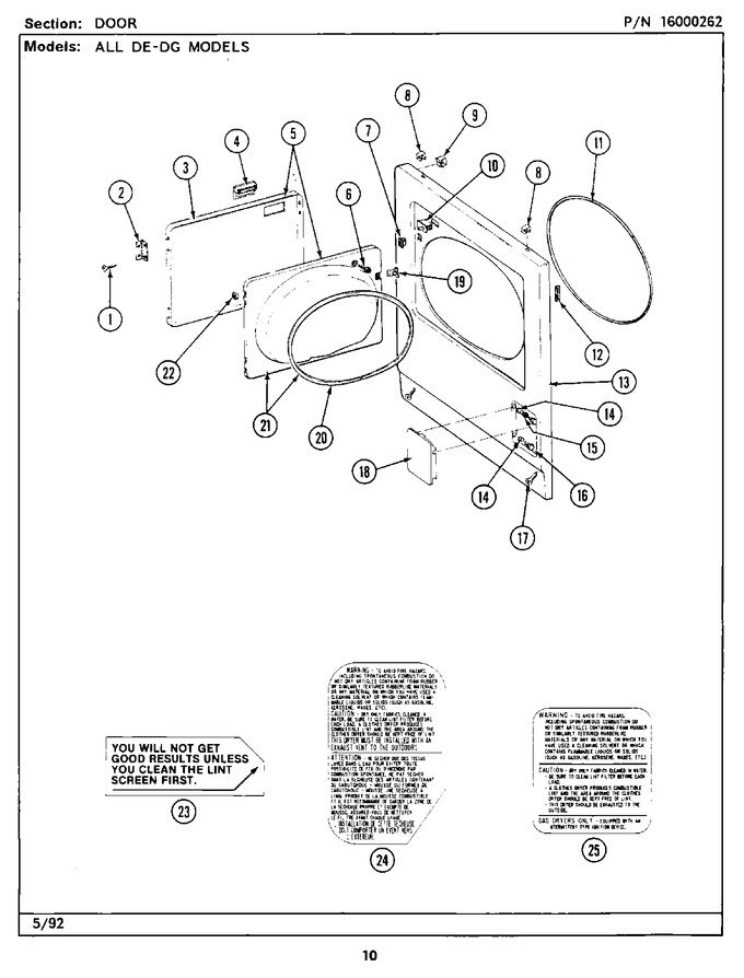 Diagram for MDG26DAABW