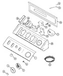 Diagram for 03 - Control Panel (mdg3000axq/awq)