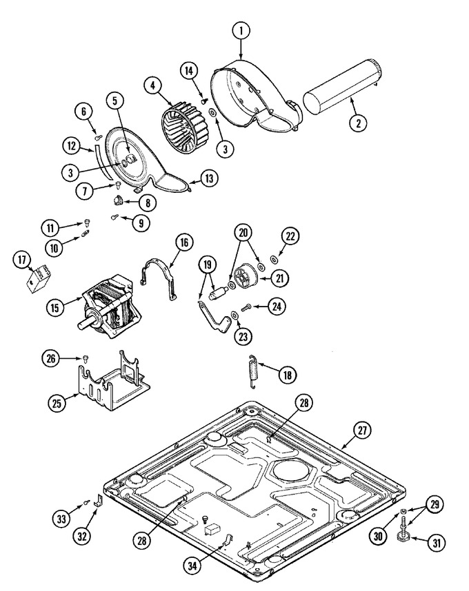 Diagram for MDG9357AWA