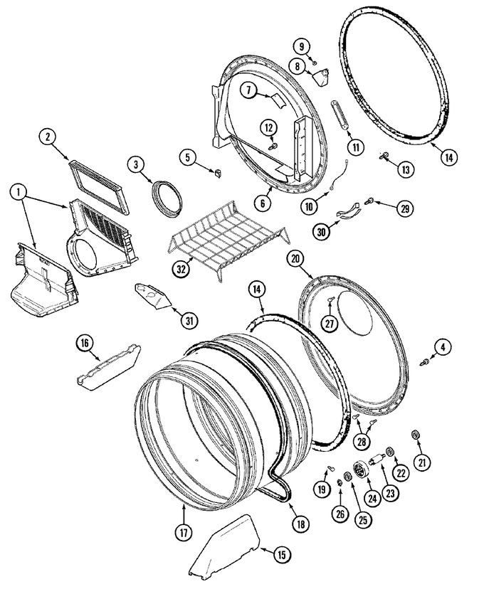 Diagram for MDG6000AWW