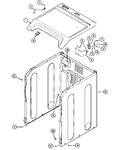 Diagram for 01 - Cabinet-front (mdg3000axq/awq)