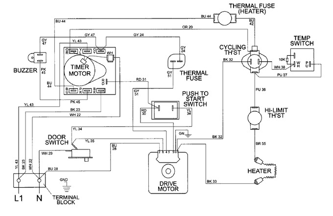 Diagram for MDE8550BGW