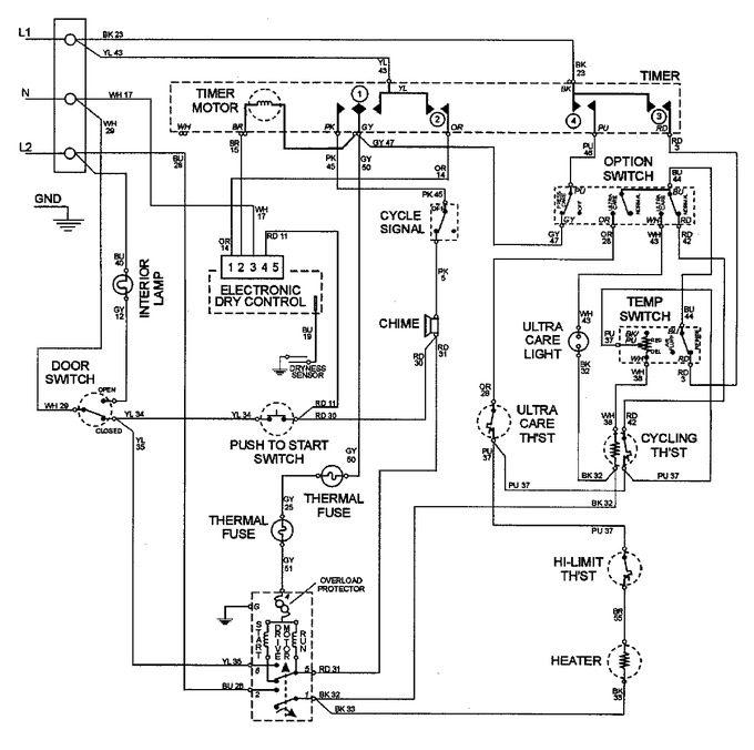 Diagram for MDE4000AZW