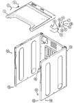 Diagram for 01 - Cabinet-front