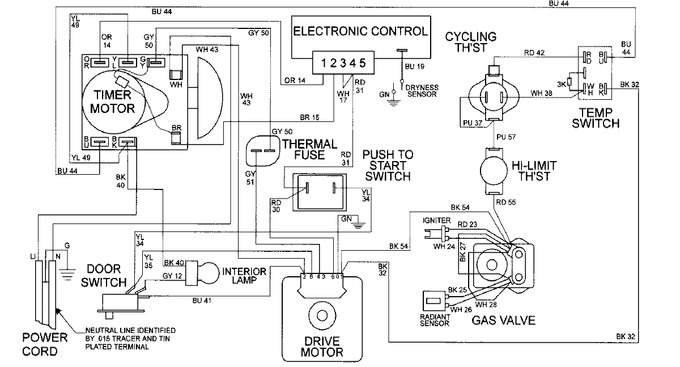 Diagram for MDE6000AYW