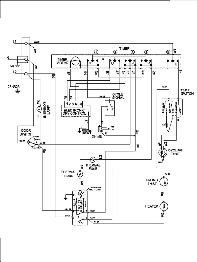 Diagram for MDE7460AYW