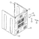 Diagram for 02 - Cabinet-rear