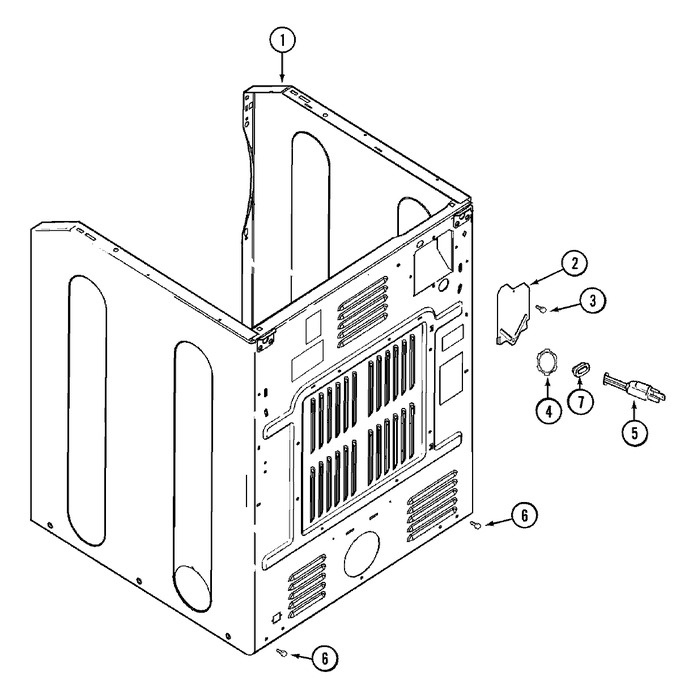 Diagram for MDG9557AXQ