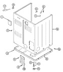 Diagram for 02 - Cabinet (rear)