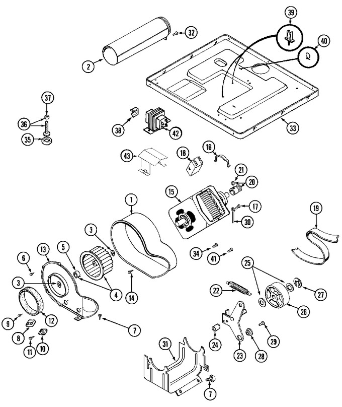 Diagram for MDG13PDBBW