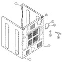 Diagram for 02 - Cabinet-rear