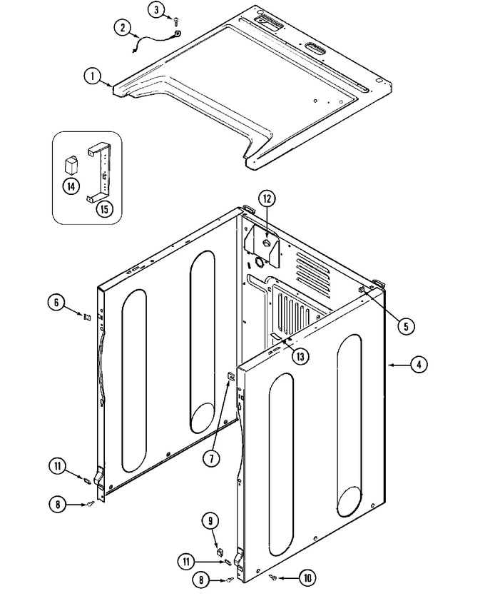 Diagram for MDG16PDAEW