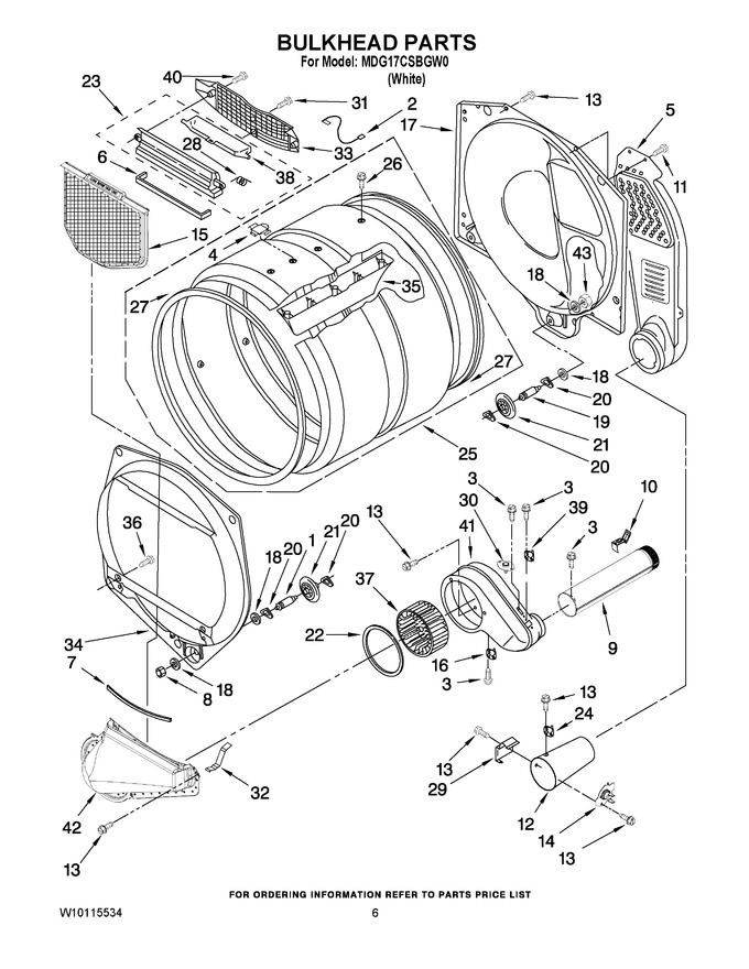 Diagram for MDG17CSBGW0